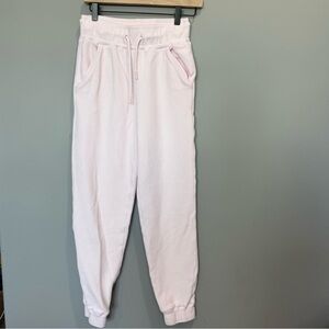 Negative Underwear Blush Pink Waffle Knit Joggers Sz XS